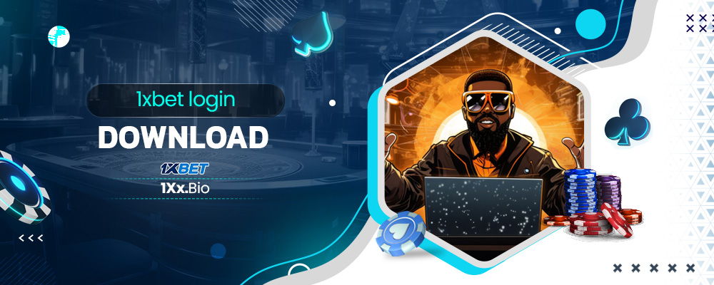 1xbet login download